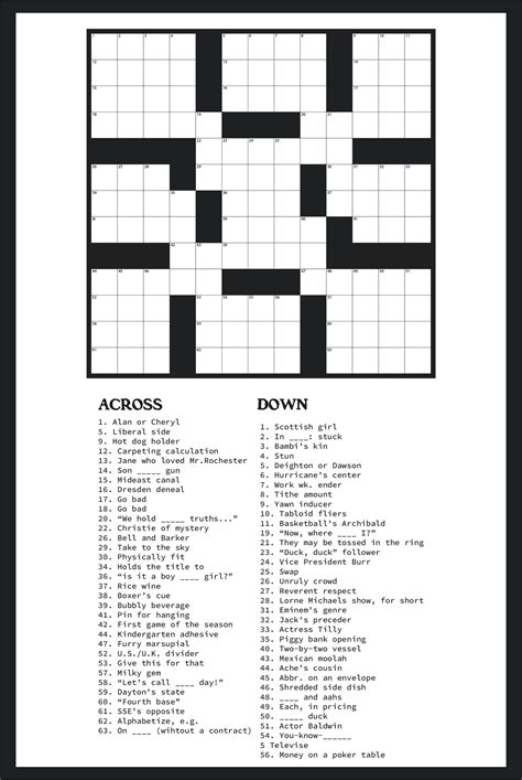 Best Printable Puzzles Crossword Puzzles, Crossword, Free, 41% Off