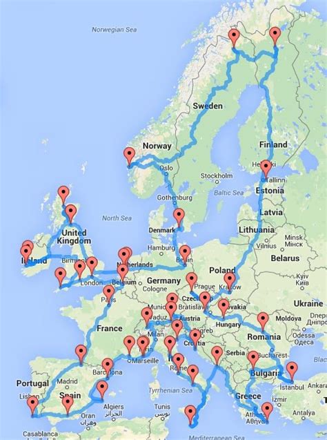 Best Road Trip Destinations Europe