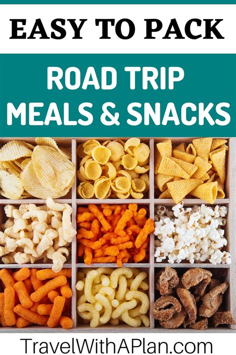 Best Road Trip Food List With Easy To Pack Snacks Day Trip Tips