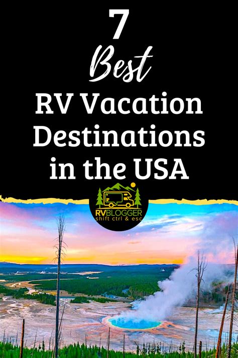 5 Best RV Destinations