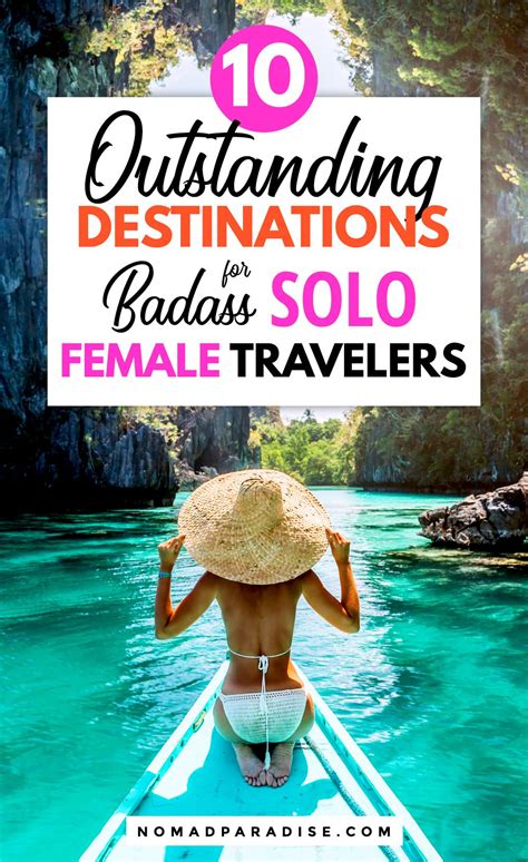 5 Best Solo Female Destinations