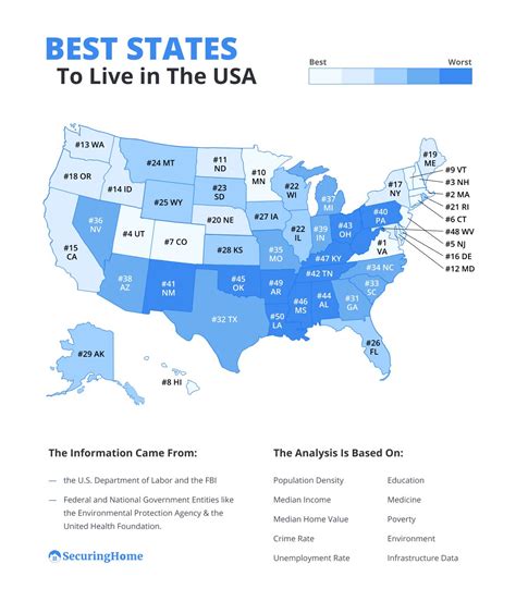 Best State To Live In Usa 2024 Rankbest Honeymoon Destinations In January 2024 Timmi Margie