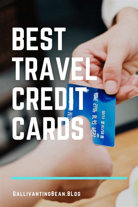 Best Travel Credit Cards 2019 Gallivanting Bean Travel Credit Cards