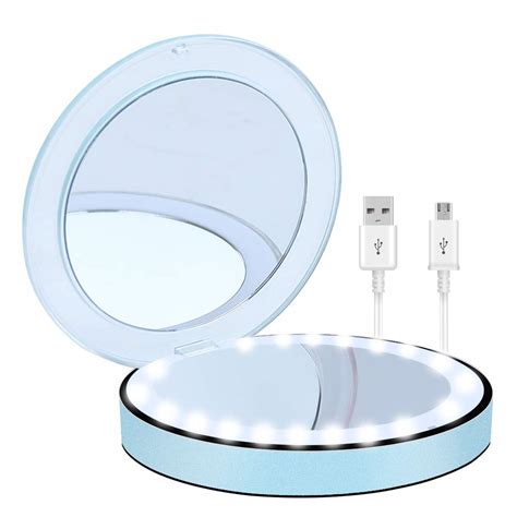 Best Travel Lighted Makeup Mirrors 2019