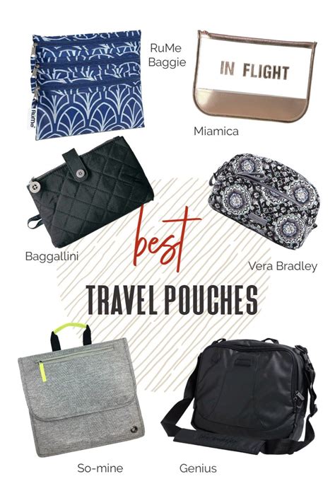 Best Travel Pouch To Organize Those Long Flight Essentials