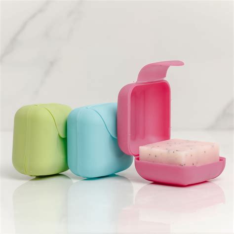 Best Travel Soap Case 2 Piece Travel Soap Box Sitting The Case On Its Bottom Prevents Shower