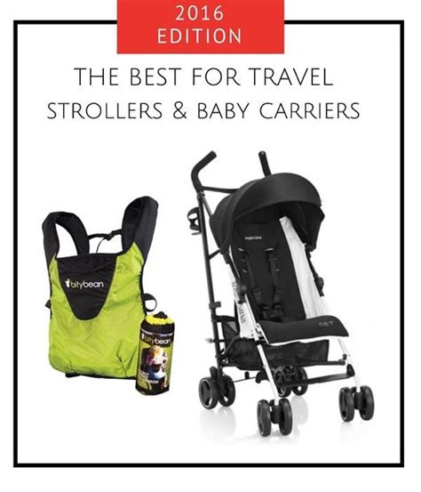 Best Travel Strollers Baby Carriers For Airplanes 2016