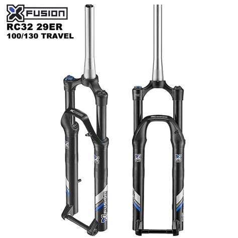 Bicycle Suspension Air Fork 29Er X Fusion Rc32 130Mm 100Mm Travel Mtb