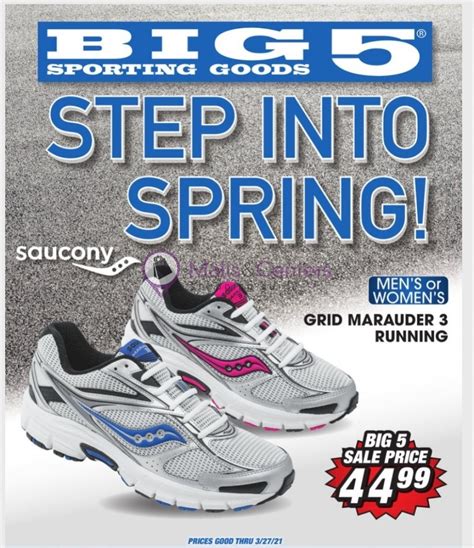 Big 5 Sporting Goods Weekly Ad Specials