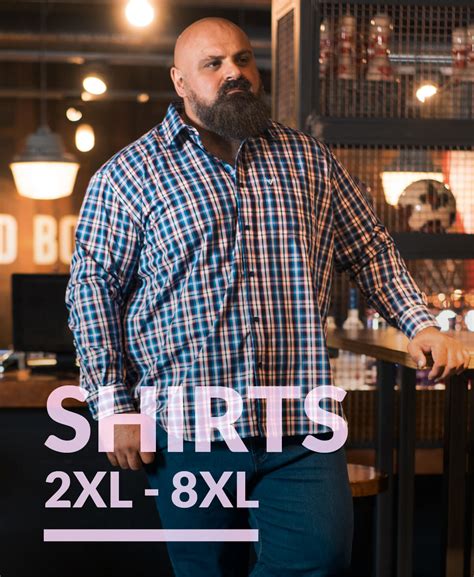 Big And Tall Men S Clothing 3Xl 4Xl 5Xl 6Xl 7Xl 8Xl