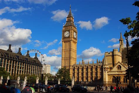 Big Ben Tower And The London Eye En Wikipedia Org Wiki Big Flickr