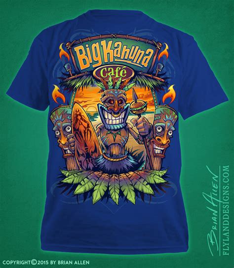 Big Kahuna T Shirt On Behance