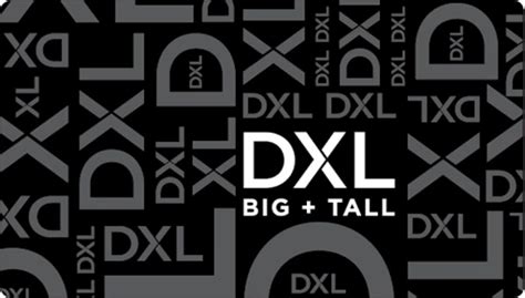 Big Tall Gift Card Dxl