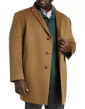 Big Tall Overcoats And Topcoats Dxl