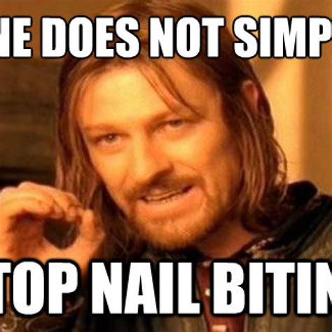 Biting Nails Meme Nail Ftempo