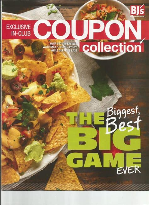 Bj S New Front Of Club Coupon Book Scan Thru 2 1 My Bjs Wholesale Club