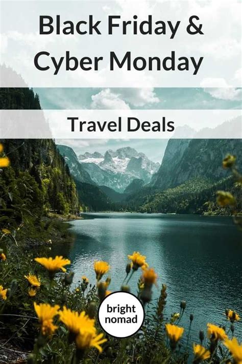 Black Friday Cyber Monday Travel Deals Promo Codes