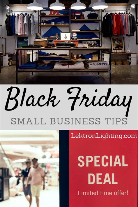 Black Friday Tips For Small Businesses Lektron Lighting