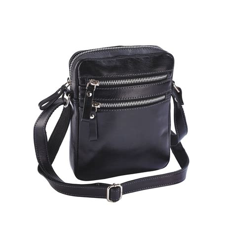 Black Slimline Leather Cross Body Travel Bag Expert Verdict