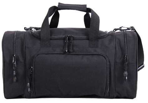 Black Sport Duffle Carry On Bag Versatile Rothco 21 Gym Travel Wo