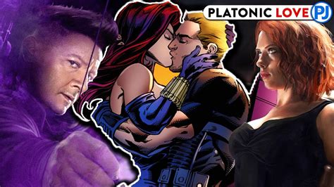 Black Widow And Hawkeye Platonic Relationship Pj Explained Youtube