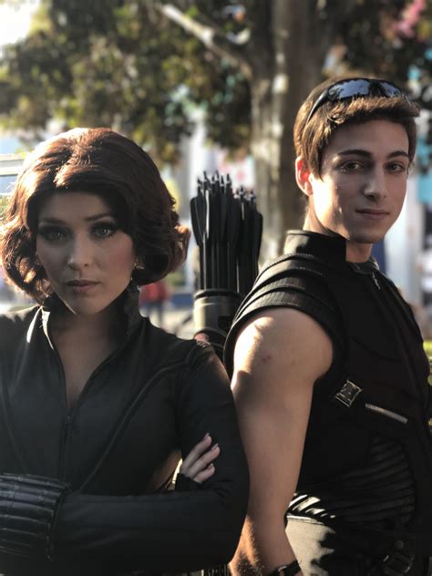 Black Widow And Hawkeye Tandem Meet And Greet R Disneyland