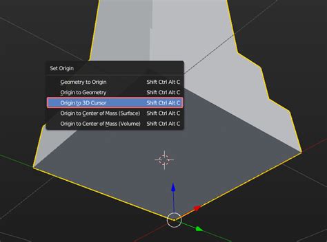 Blender 2 79 Tutorial Origin Point