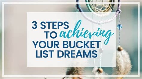 Blog Of Tips For Realizing Your Bucket List Dreams