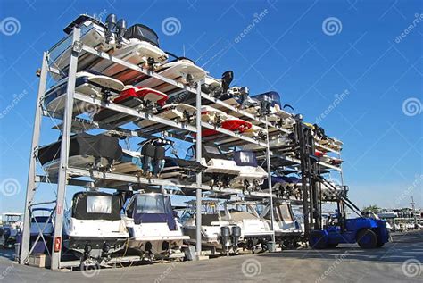 Boat Storage Facility Stock Image Image Of Florida Frames 16963457