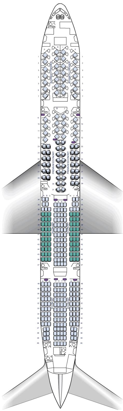 Boeing 777 300Er Air New Zealand Seating Layout Air New Zealand