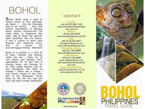 Bohol Brochure Behance