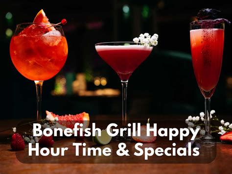 Bonefish Grill Happy Hour Menu Ultimate Happy Hours