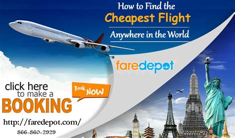 Book Cheap Airline Tickets At Faredepot International Flight Tickets