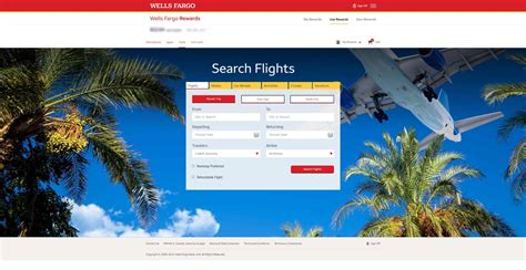 Booking A Trip Through Wells Fargo Go Far Rewards Creditcards Com