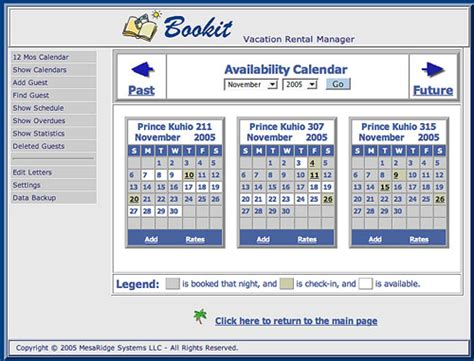 Bookit Vacation Rental Management