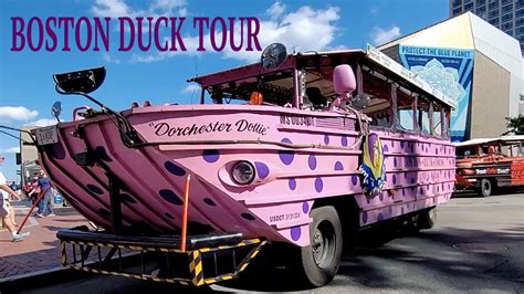 Boston Duck Tours City Views By Land And Water June 2021 Youtube