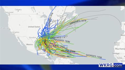 Breakdown Most Powerful Hurricanes To Hit Destin Wkrg