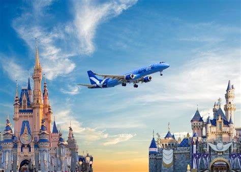 Breeze Airways Now Offering Non Stop Flights From Disney World To