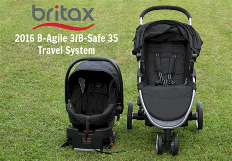 Britax B Agile Travel System With Accessories