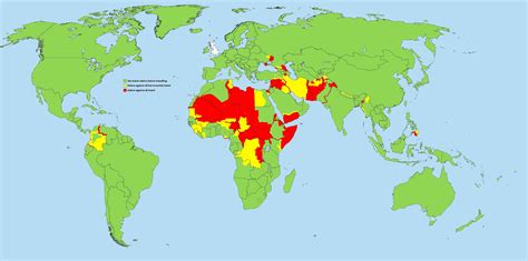 British Foreign Office Travel Advice 4500 X 2234 R Mapporn