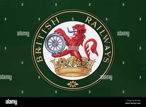 British Railways Logo From The 1950S England Stock Photo Royalty Free Image 26472672 Alamy