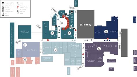 Brookfield Square Mall Map