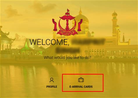 Brunei E Arrival Card Online Registration Complete Guide Rider Chris