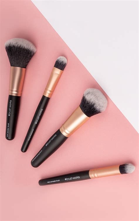 Brushworks Travel Makeup Brush Set Beauty Prettylittlething Ca