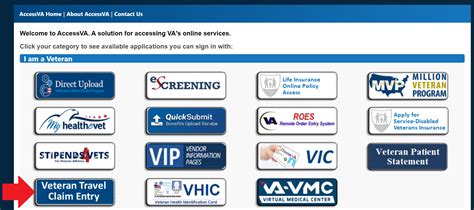 Btsss How To Submit A Travel Reimbursement Claim For A Va Facility