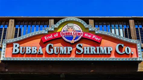 Bubba Gump Destin Menu