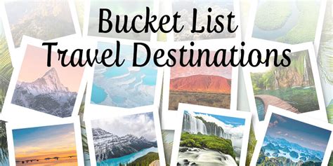 Bucket List Travel Destinations Survey Am 1380 The Answer Sacramento Ca