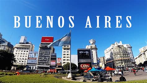 Buenos Aires Argentina Bsas Landmark Travel Guide Youtube