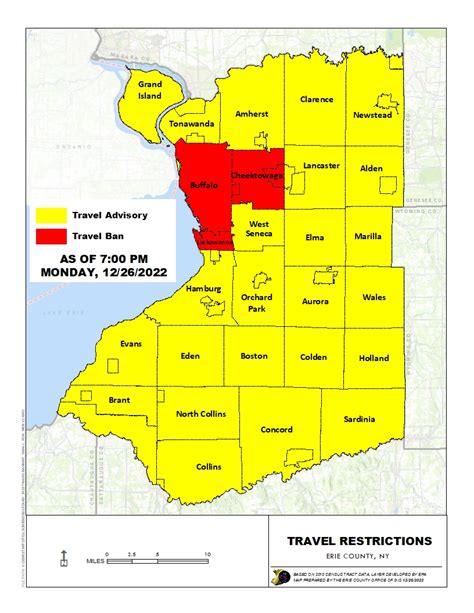 Buffalo Travel Ban Is Erie County Driving Ban In Effect