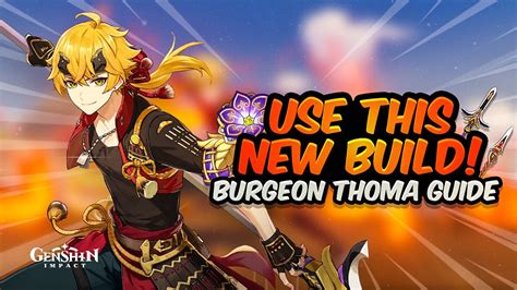 Burgeon Thoma Is Great Best Thoma Build Guide All Artifacts